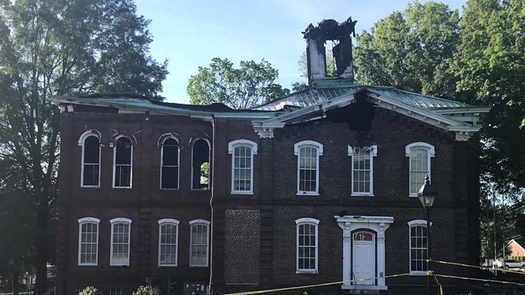 Loudon County Courthouse fire delays justice for families
