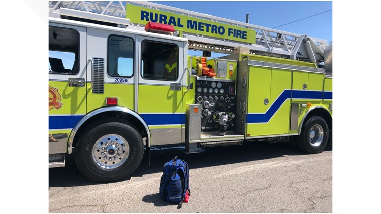 Rural Metro crews working to rescue 2 people trapped after trench collapse in Powell
