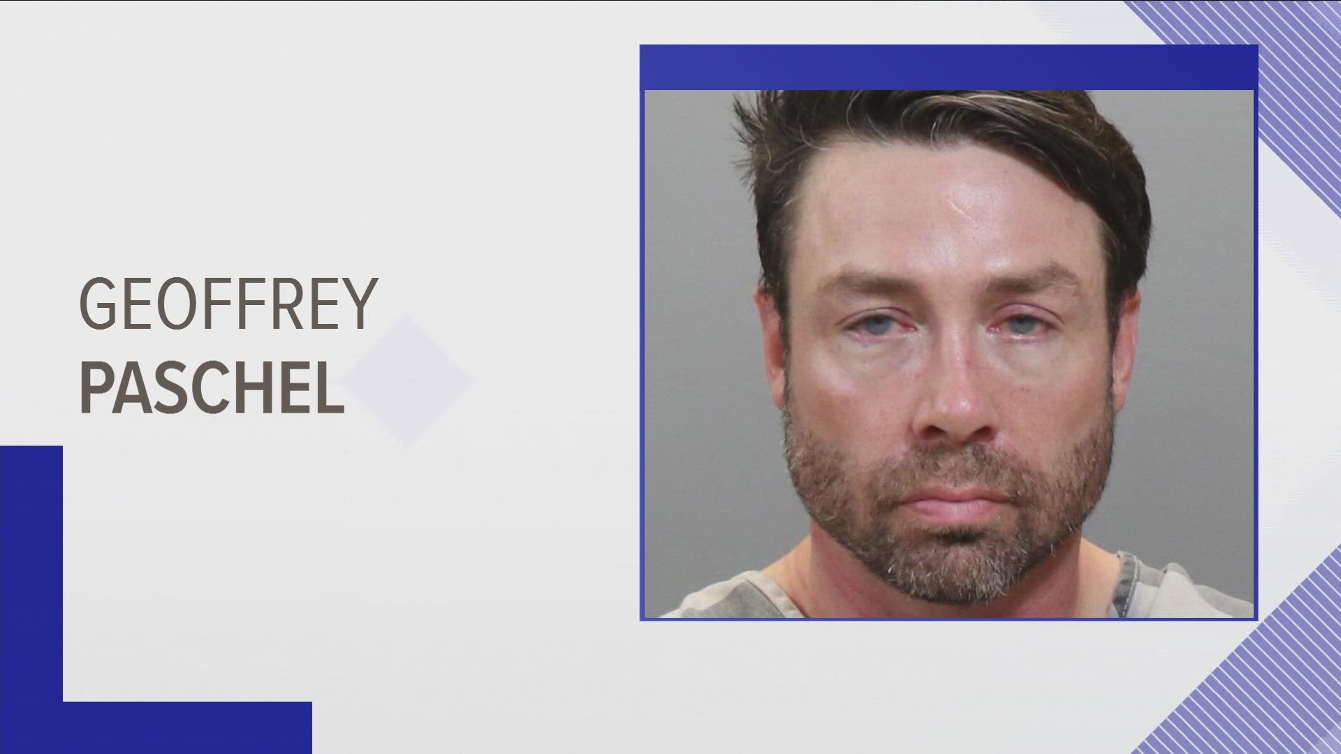 According to authorities, Geoffrey Ian Paschel, 44, was convicted of aggravated kidnapping, domestic assault and interference with emergency calls.