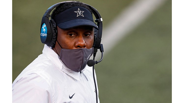 Vanderbilt fires coach Derek Mason in his 7th season