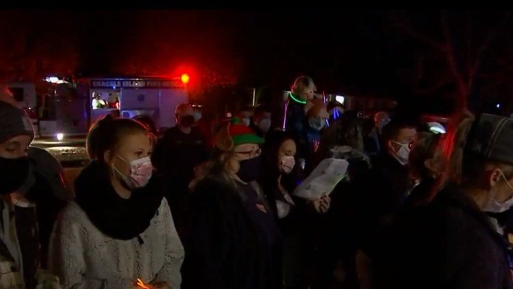 Carolers surprise young man with terminal cancer in Goodlettsville