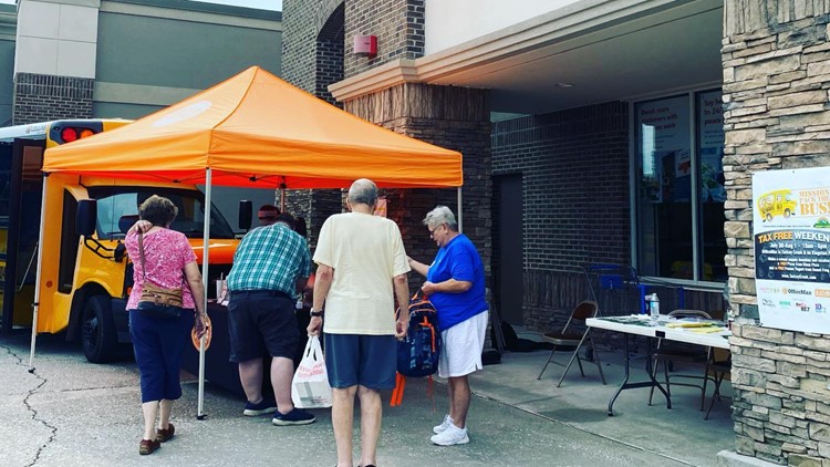 Mission of Hope hosts Pack the Bus event over Tax-Free Weekend