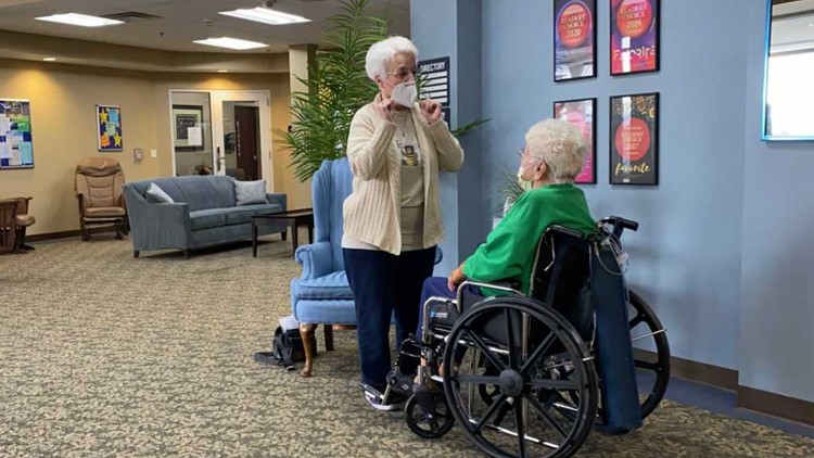 A year in the making: Mother, daughter reunited as nursing home visitor restrictions lifted