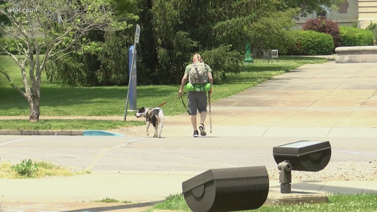 Recovery ruck: East TN veteran and his service dog raise awareness for suicide prevention Recovery ruck: East TN veteran and his service dog raise awareness for suicide prevention