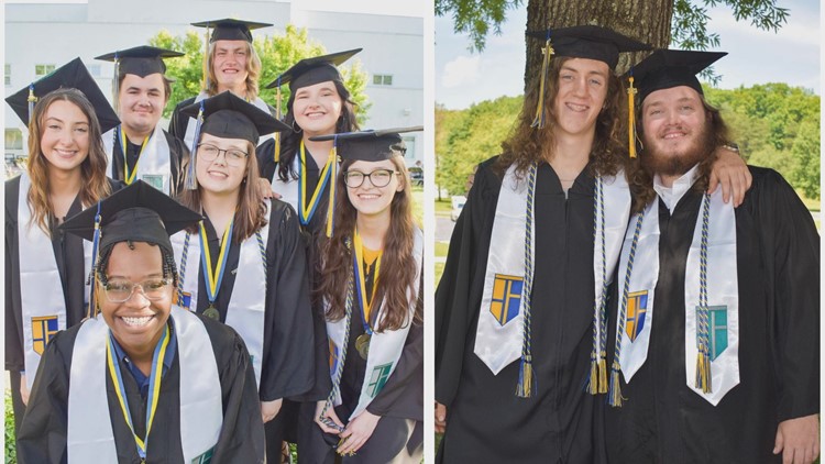 Record-setting 10 Knox Co. seniors graduate with associate degrees before high school diploma Record-setting 10 Knox Co. seniors graduate with associate degrees before high school diploma