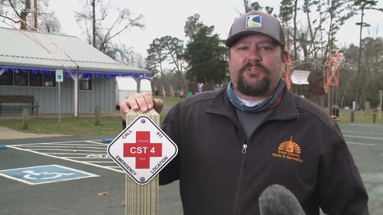 Knox Co. adds trail markers at Concord Park