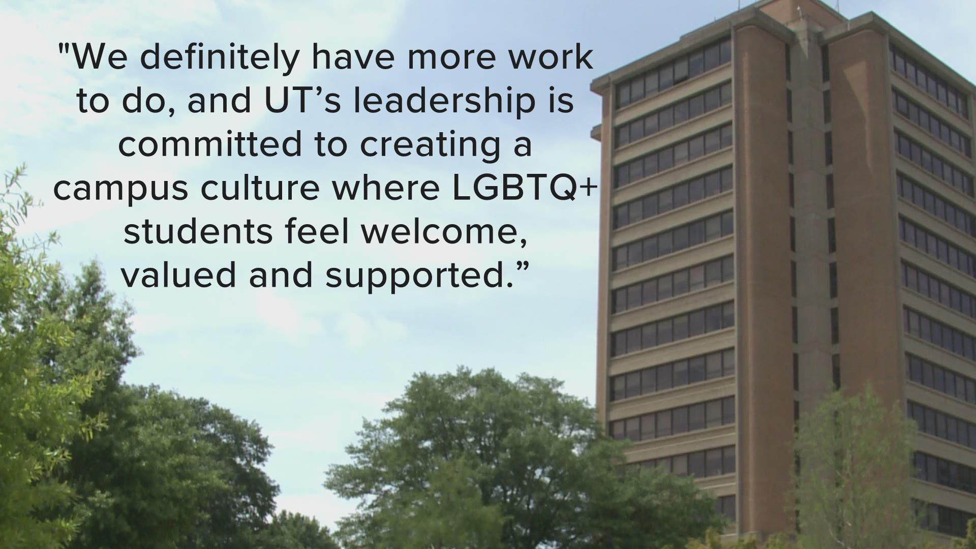 According to the Princeton Review, the University of Tennessee one of the most unfriendly colleges in the nation towards LGBTQ students.