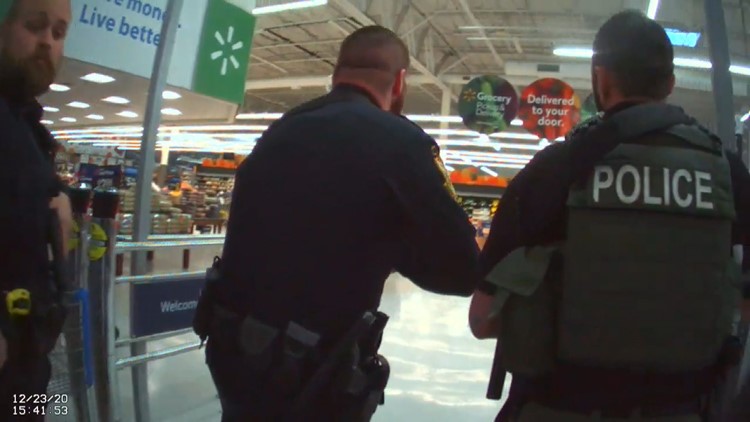 Bodycam shows armed response to false reports of active shooting at Sevierville Walmart