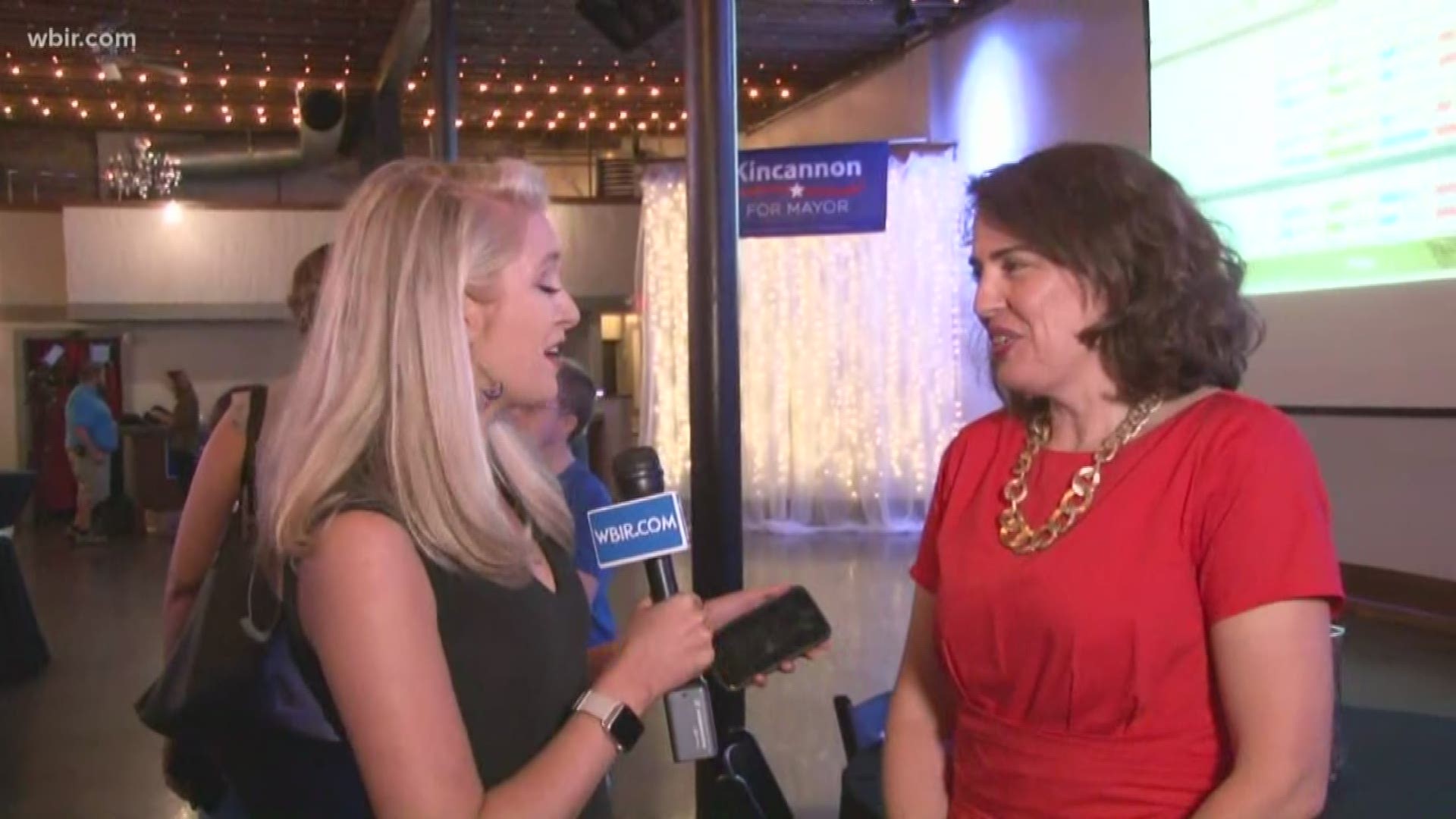 Kincannon said she is taking Wednesday off and getting back on the campaign trail Thursday.