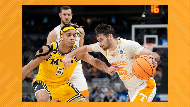 Tennessee falls in the Round of 32 to Michigan, 76-68