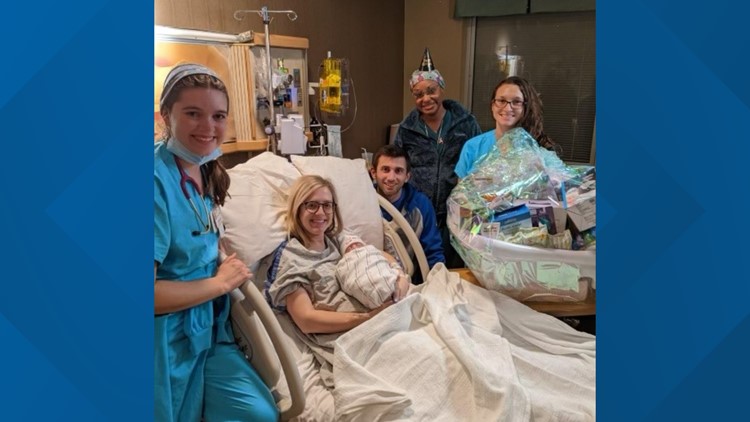 UTMC staff celebrate first baby girl born in 2023