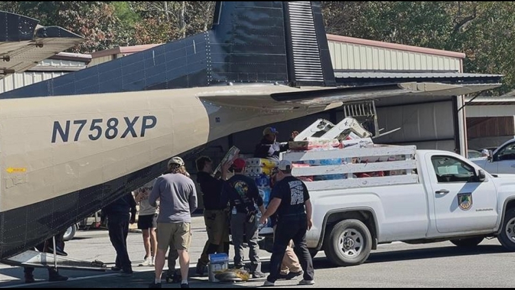 East TN pilots taking donations to communities affected by Hurricane Helene