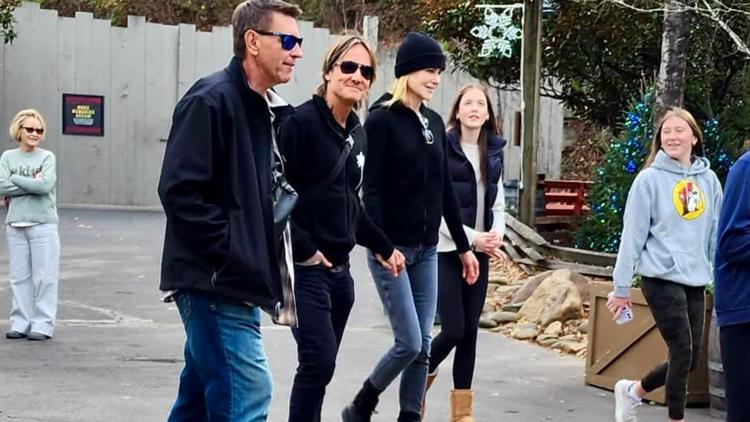 Keith Urban, Nicole Kidman spotted at Dollywood