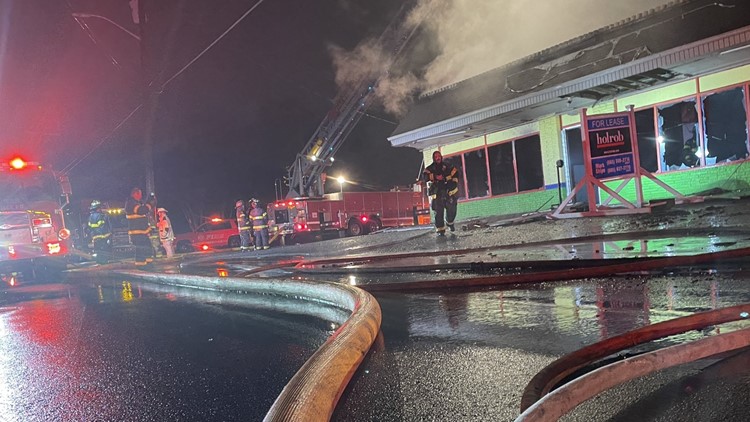 KFD: Former Mexican restaurant, market possibly destroyed after overnight fire