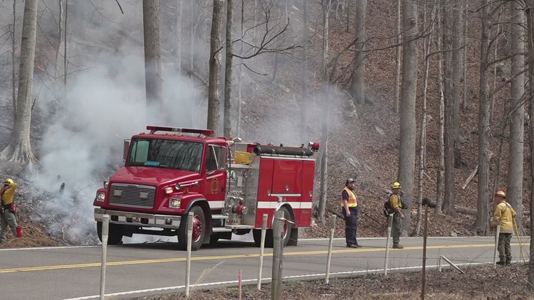 Spring fire starts with a few large fires across East Tennessee Spring fire starts with a few large fires across East Tennessee