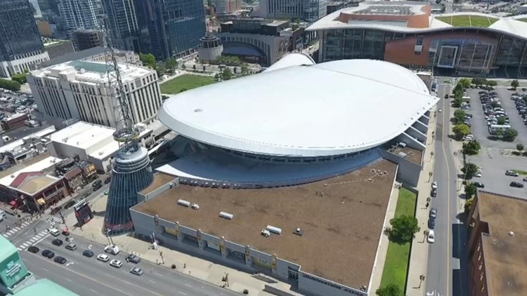 Water main break floods Bridgestone Arena, Preds game postponed