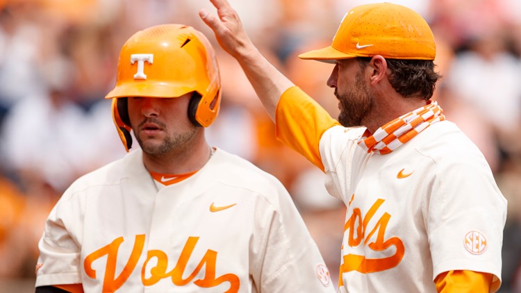 Baseball Vols defeat South Carolina in game one of SEC season finale