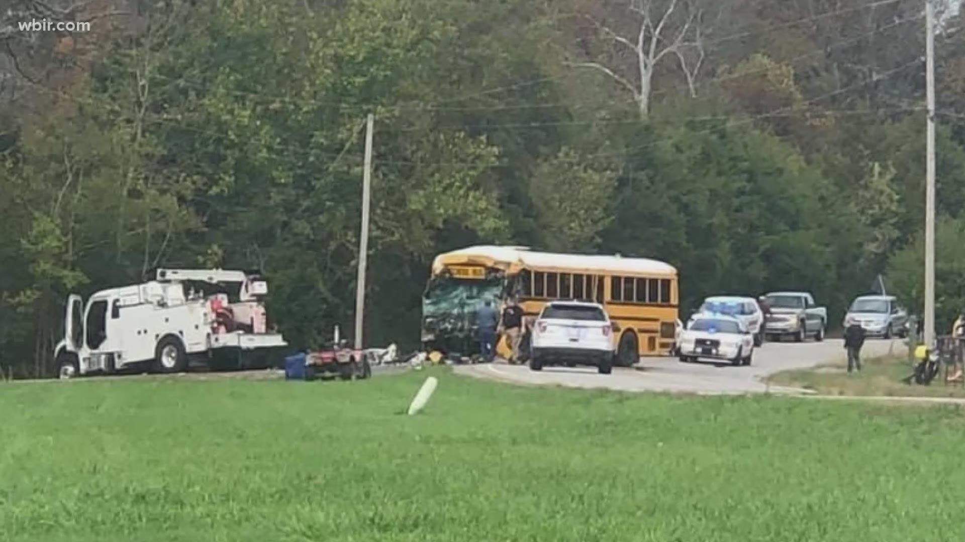 Four children are still in the hospital after a terrible school bus crash in Meigs County. The crash killed the bus driver and a 7-year-old girl.