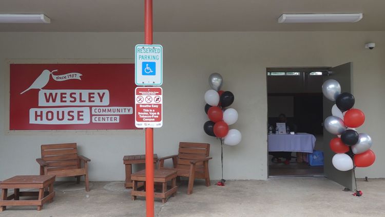 Wesley House shows off repairs and improvements to its building