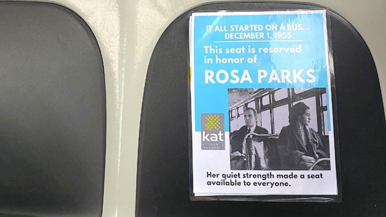 KAT to honor Rosa Parks with an open seat on every bus
