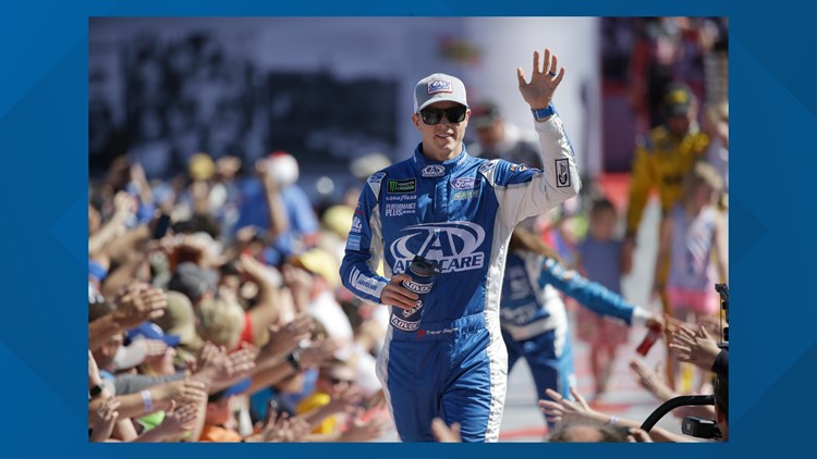 Knoxville native Trevor Bayne finishes third at Production Alliance Group 300