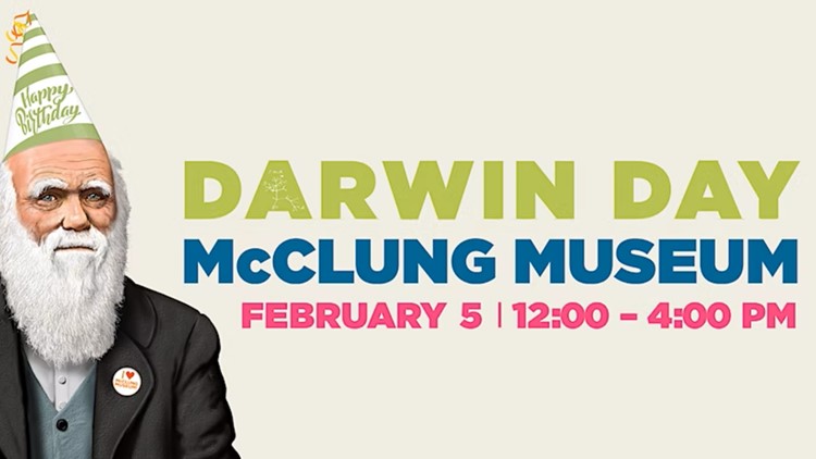 Sunday marks Darwin Day celebration at McClung Museum