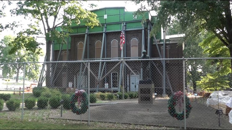 Work to rebuild Loudon County Courthouse progressing after 2019 fire Work to rebuild Loudon County Courthouse progressing after 2019 fire