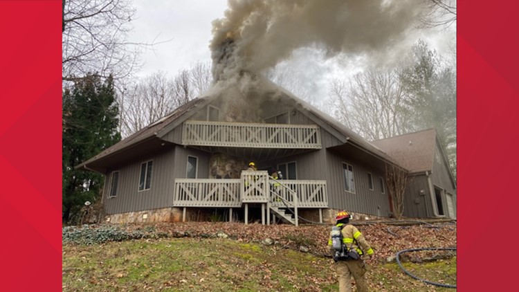 Rural Metro Fire responding to house fire in Knoxville