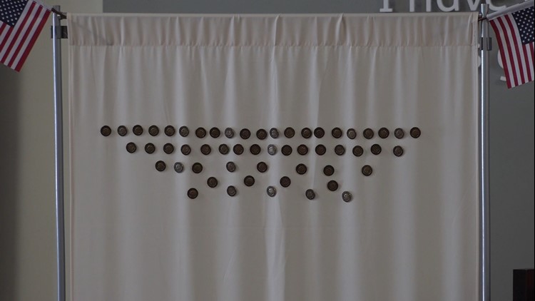 Knoxville Vietnam veterans receive pin during commemoration ceremony