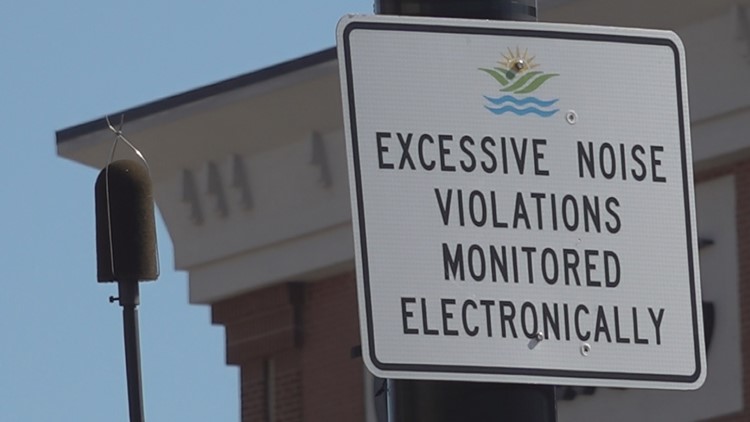 Noise-monitoring cameras are now on Cumberland Ave.