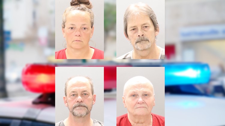KCSO: Four people charged with murder, aggravated neglect