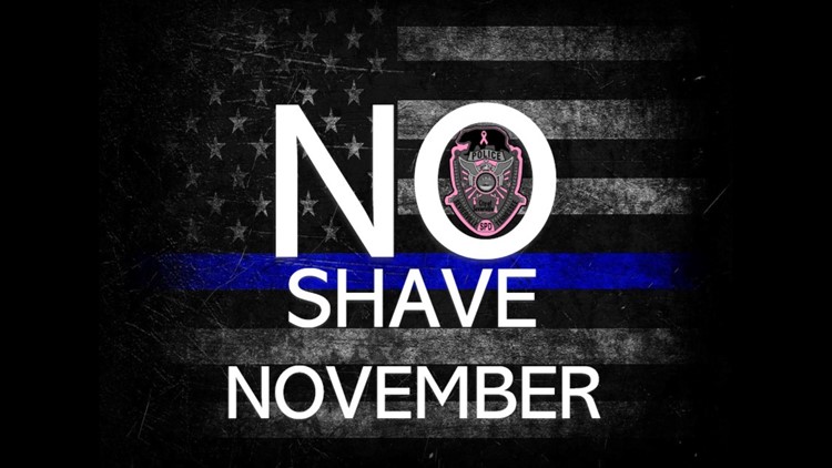 Sevierville Police Department participates in No-Shave November