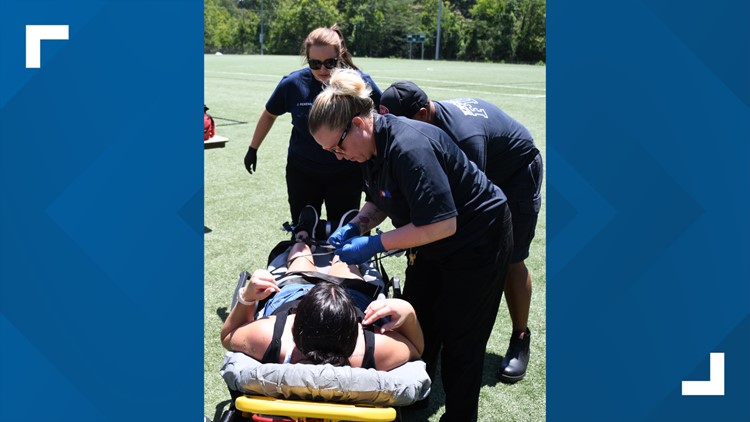 UTPD participates in emergency response exercises at intramural field complex on Sutherland Ave. UTPD participates in emergency response exercises at intramural field complex on Sutherland Ave.