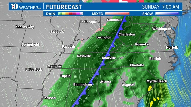 Heavy rain could impact plans this weekend Heavy rain could impact plans this weekend