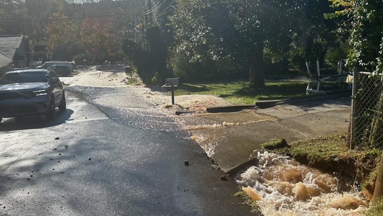 KPD responds to water main break in Fountain City