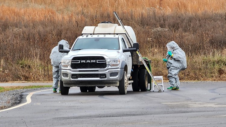 Rural Metro Fire responds to hydrochloric acid leak coming from stolen truck