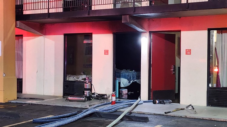 Investigation underway following West Knox motel fire