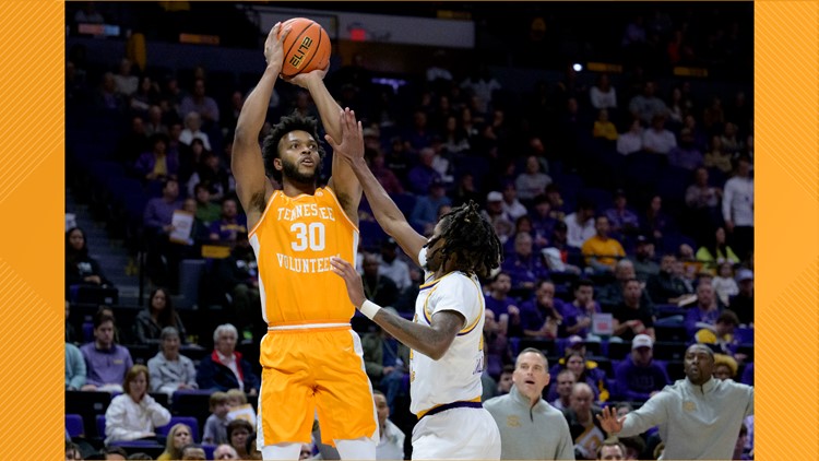 No. 9 Tennessee cruises by LSU, 77-56 No. 9 Tennessee cruises by LSU, 77-56