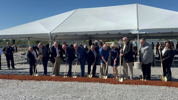 Lenoir City breaks ground on new training center for officers, firefighters