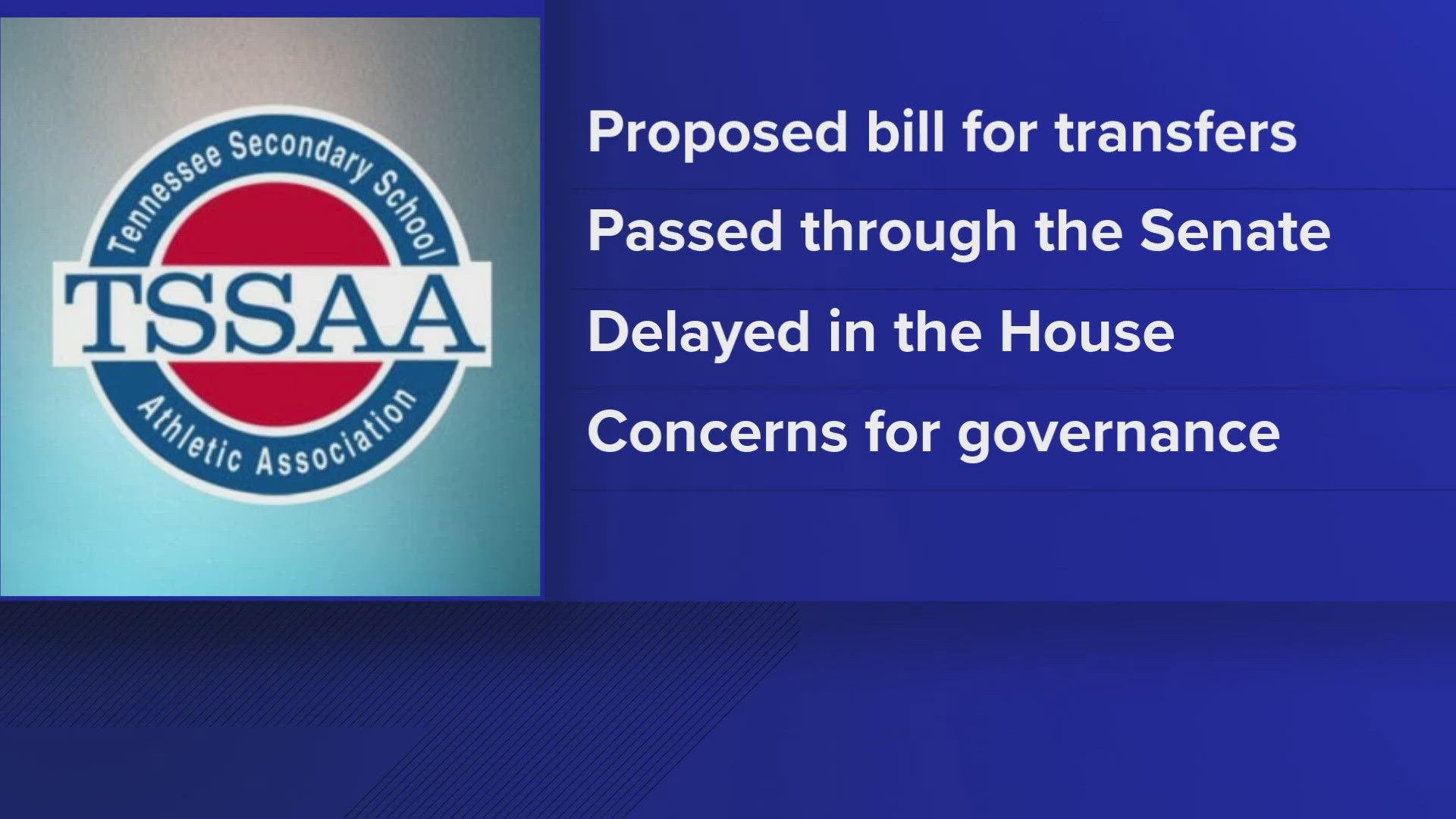 Two Republican lawmakers held a press conference Tuesday and called for the state to act to change the way the TSSAA is governed.