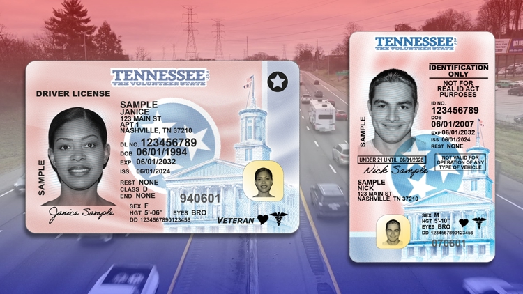 Tennessee unveils new license and ID designs