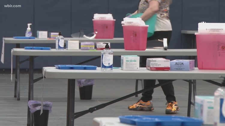 Anderson County Schools host vaccine clinic for students; one of the first in the state