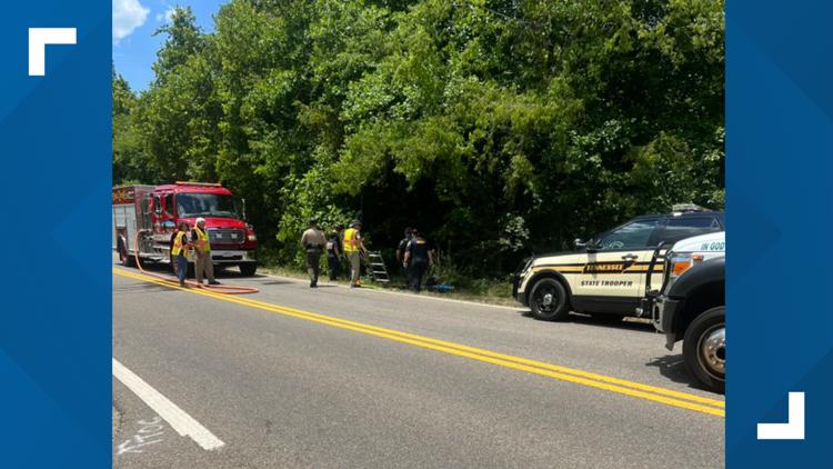 TDOT: Lanes closed in both directions on Boyds Creek Hwy in Sevier Co. due to multi-vehicle crash