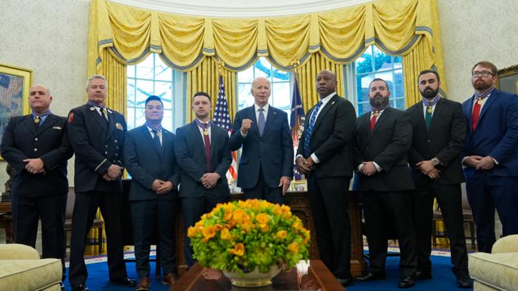 Medal of Valor awarded to Nashville officers who responded to 2023 Covenant School shooting