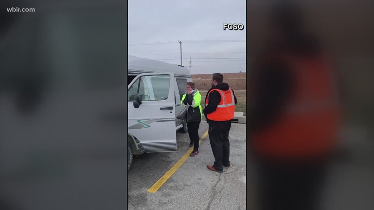 Franklin County deputies buy mom a van Franklin County deputies buy mom a van