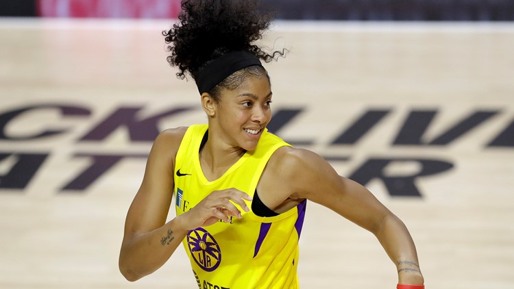 LVFL Candace Parker makes history as first female cover athlete on NBA 2K