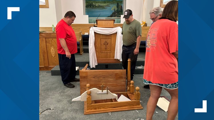 East TN church not planning to press charges after juveniles vandalize building in May