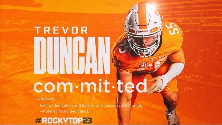 Knox Catholic defensive lineman Trevor Duncan commits to Tennessee