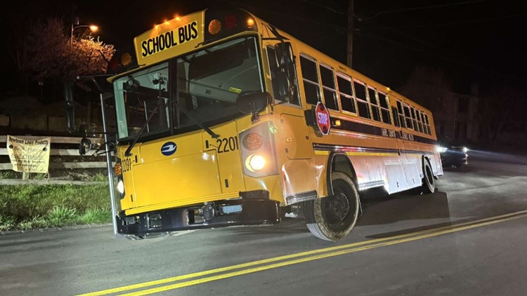 LPD: Man steals school bus, crashes it while driving under the influence