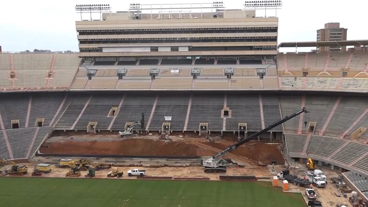 Neyland Stadium renovations to end by 2022 home opener